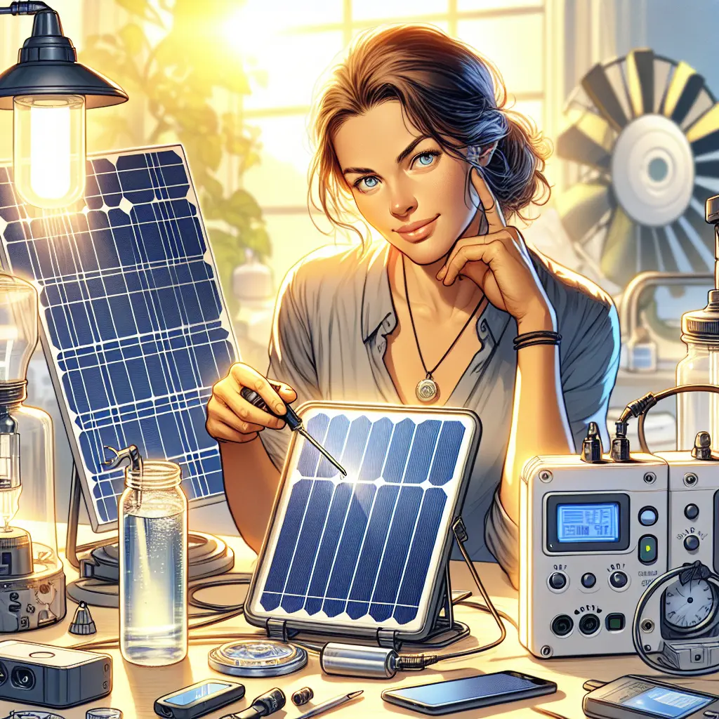 Image that represents the author Felicity Brand, a renowned blogger specializing in Solar-Powered Gadgets