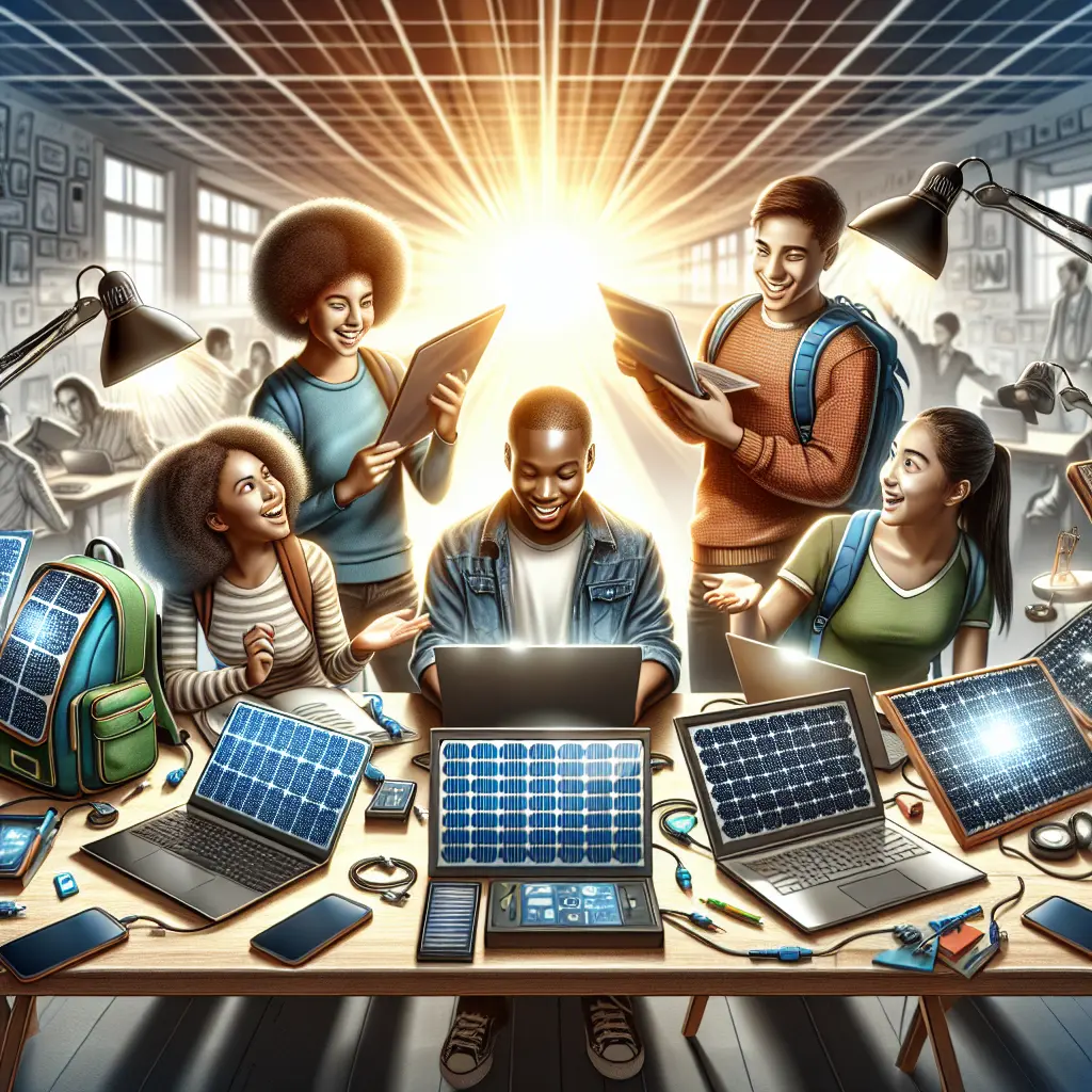 Solar Powered Gadgets for Tech-Savvy Students